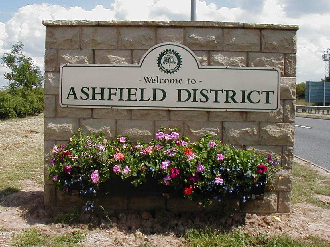 Ashfield Sign Discover Ashfield